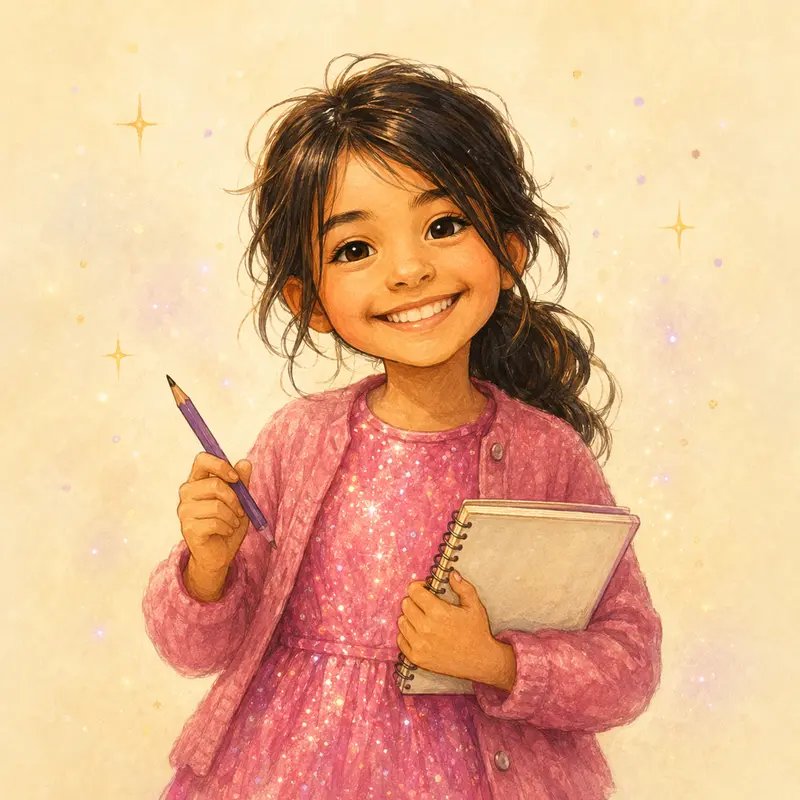 Personaje ilustrado inspirado en la fotografía