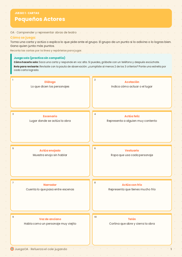Pequeños Actores