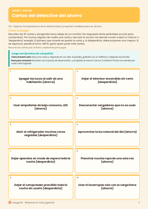 Cartas del detective del ahorro