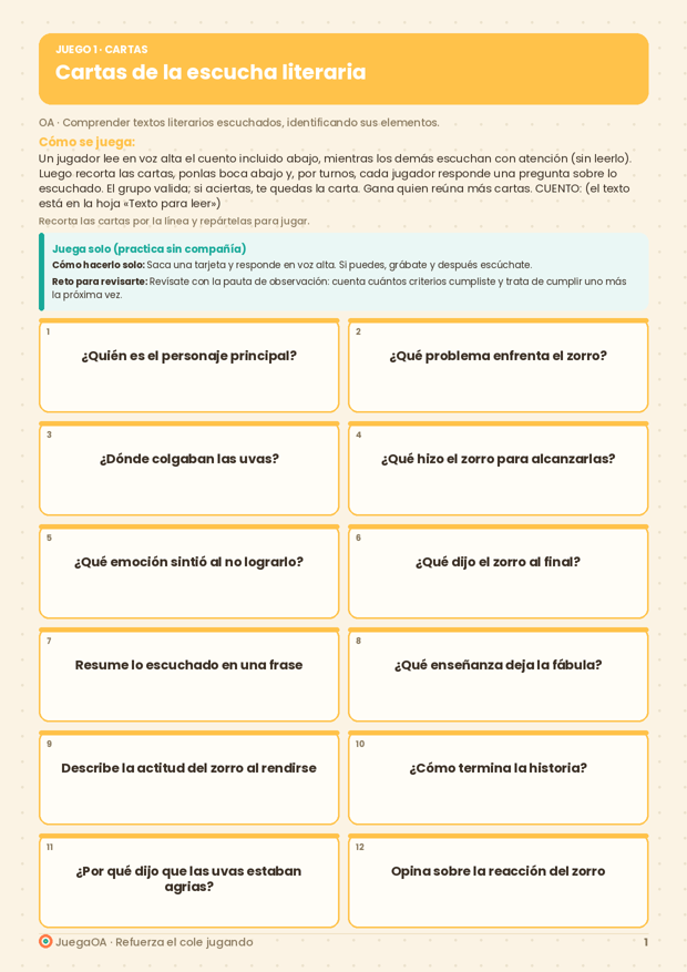 Cartas de la escucha literaria